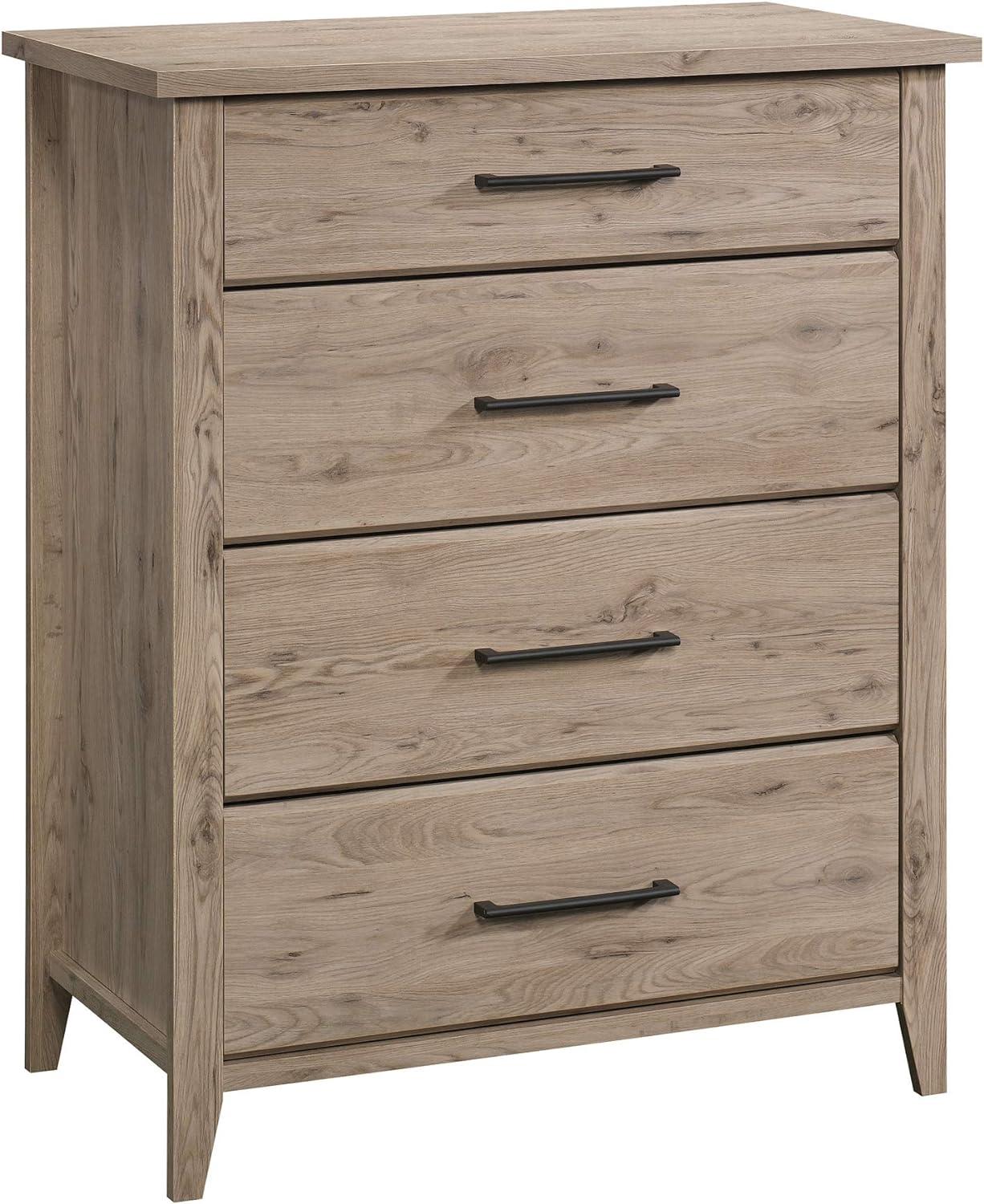 Laurel Oak 42" Vertical 4-Drawer Chest with Extra Deep Drawer