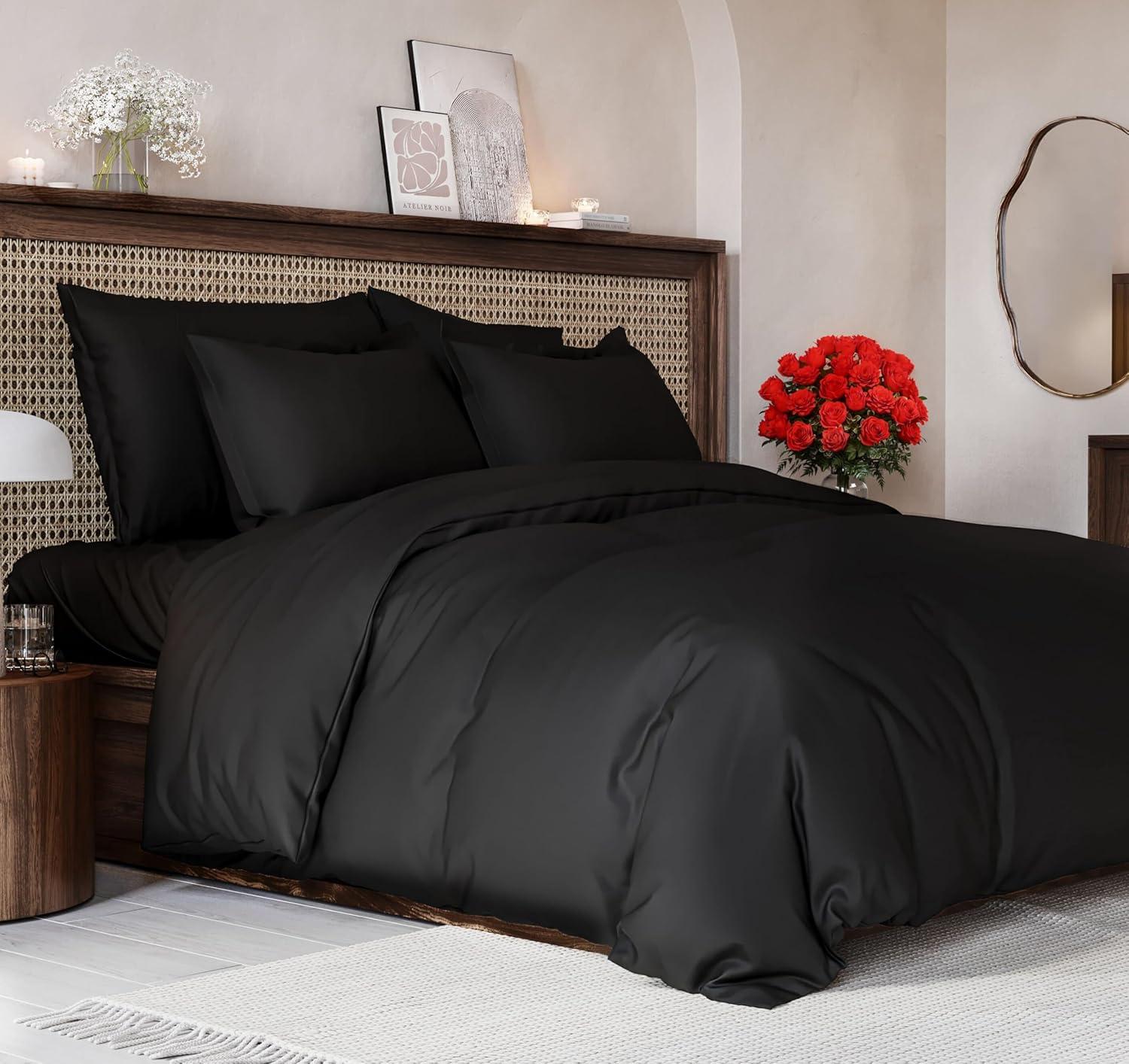 CGK Linens Premium Hotel Quality Soft & Cooling Duvet Cover Set