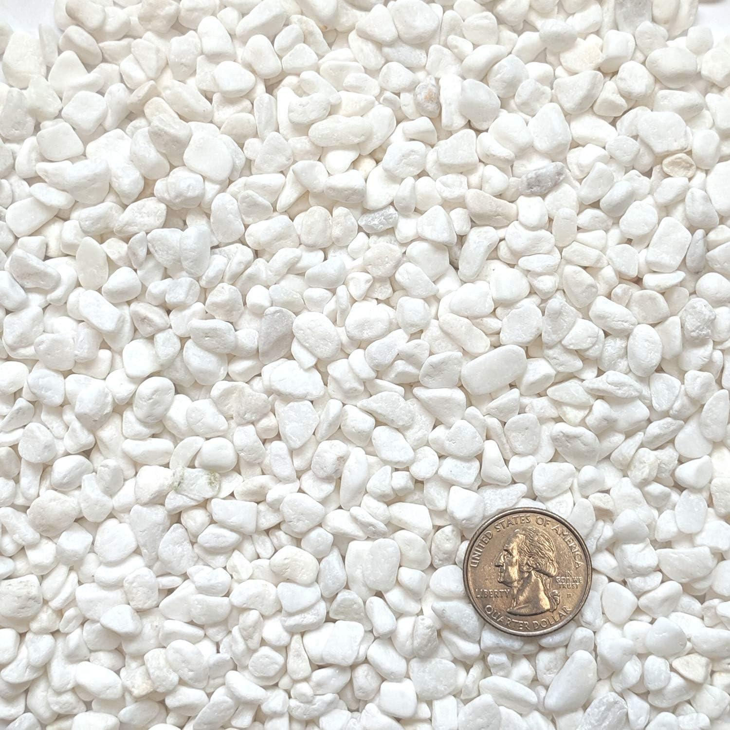 0.125 cu. ft. White Small Gravel Decorative Landscape Rocks