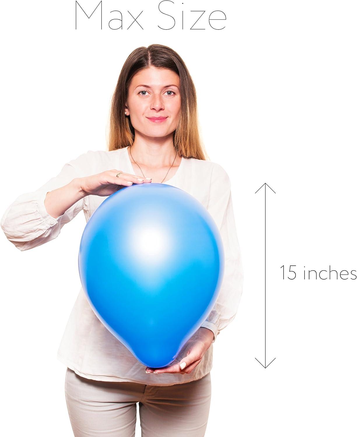 Dusico® Balloons Rainbow Set (100 Pack) 12 Inches, Assorted Bright Colors, Made With Strong Multicolored Latex, For Helium Or Air Use. Kids Birthday Party Decoration AccessoryS301