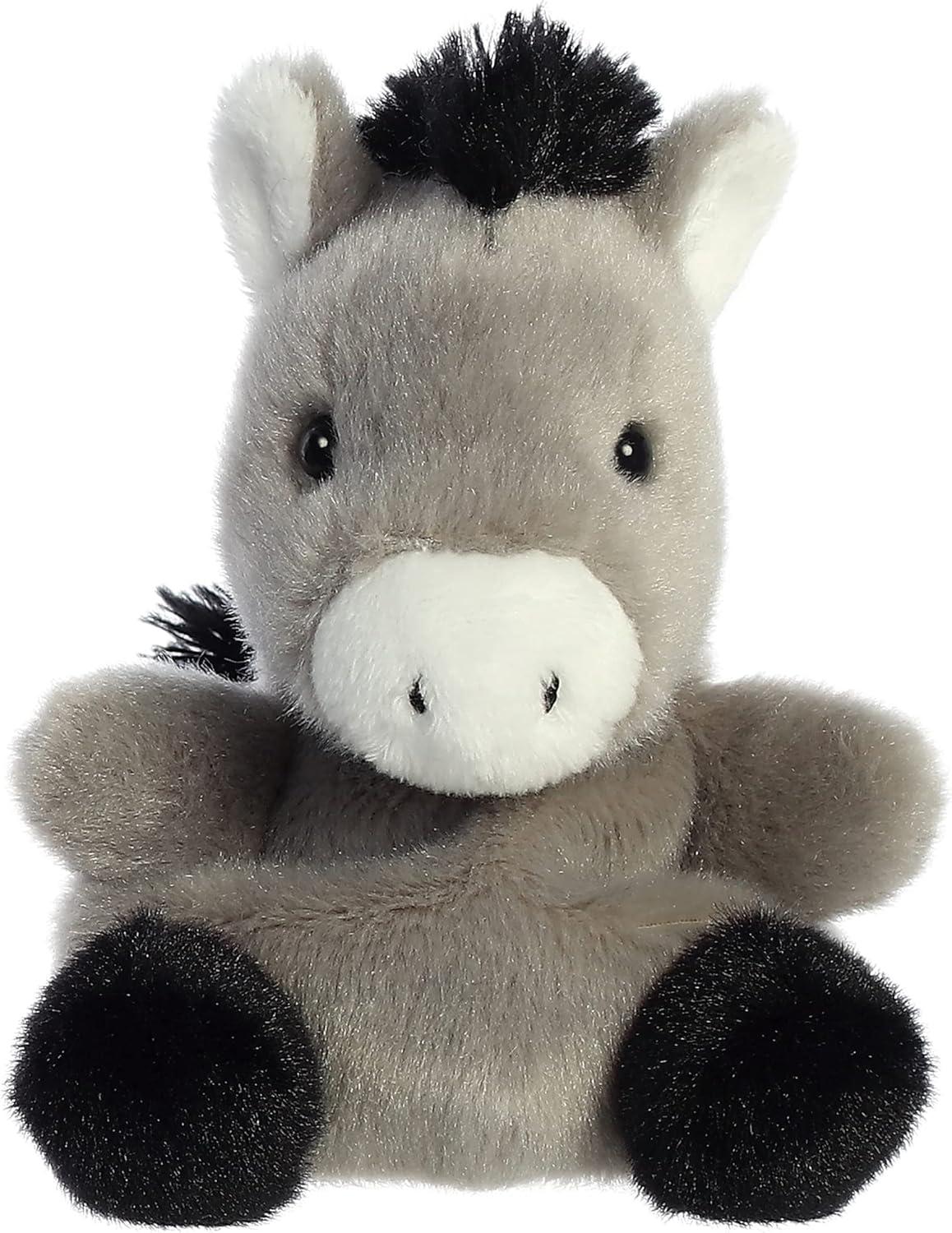 Aurora® Palm Pals™ Eli Donkey™ 5 Inch Stuffed Animal Toy
