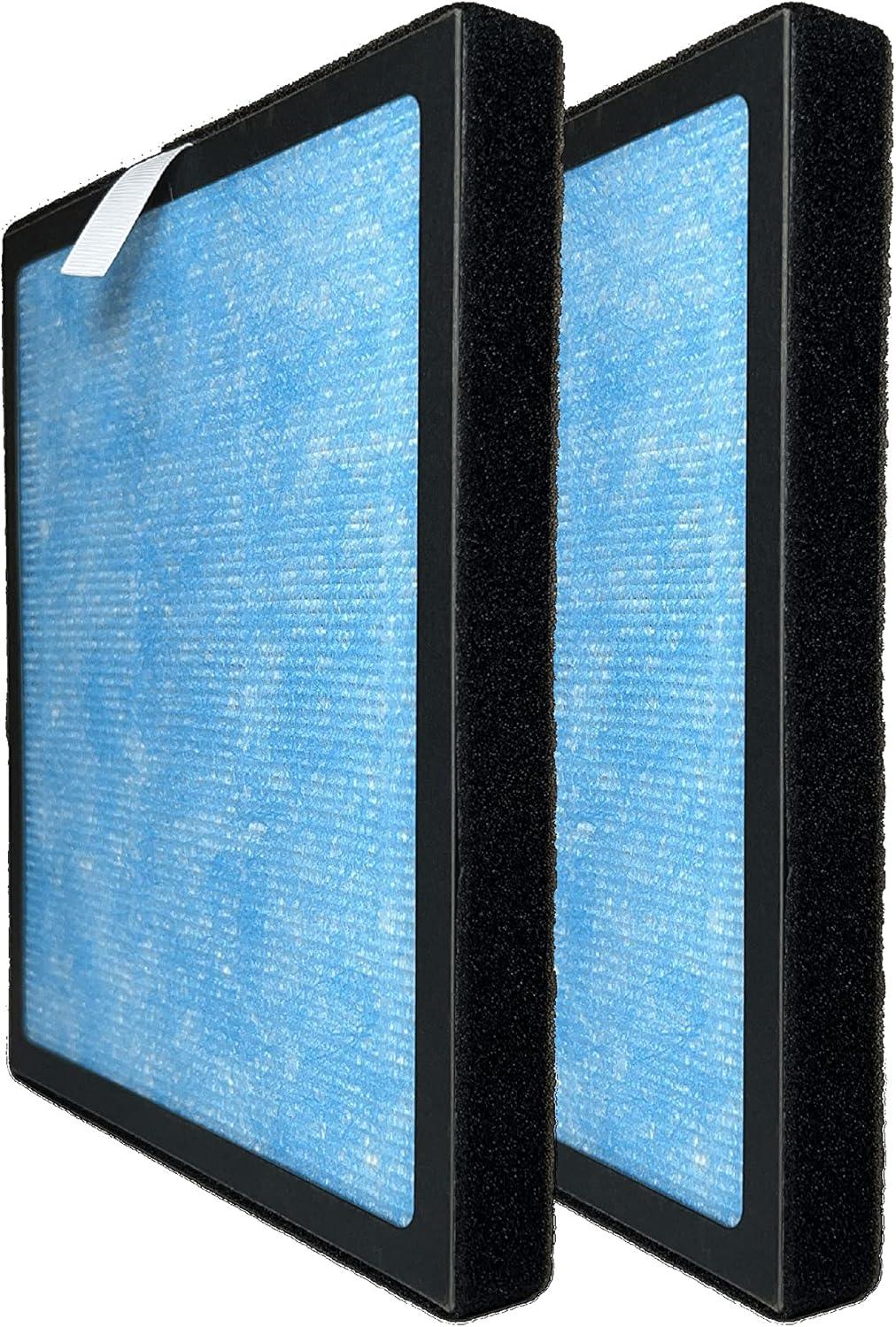 Nispira 3-in-1 Blue HEPA and Carbon Air Purifier Filter