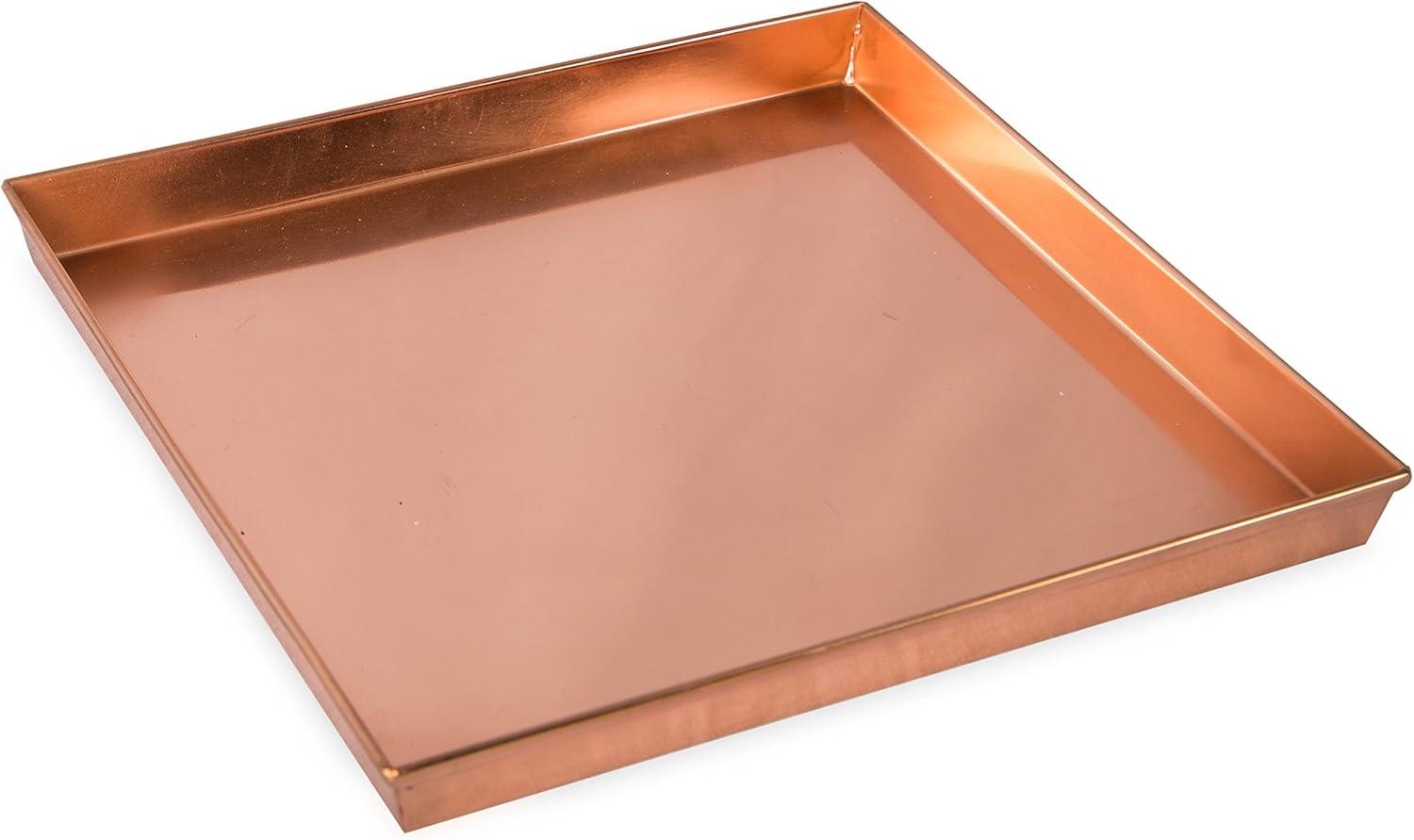 ACHLA Designs Square Copper Tray