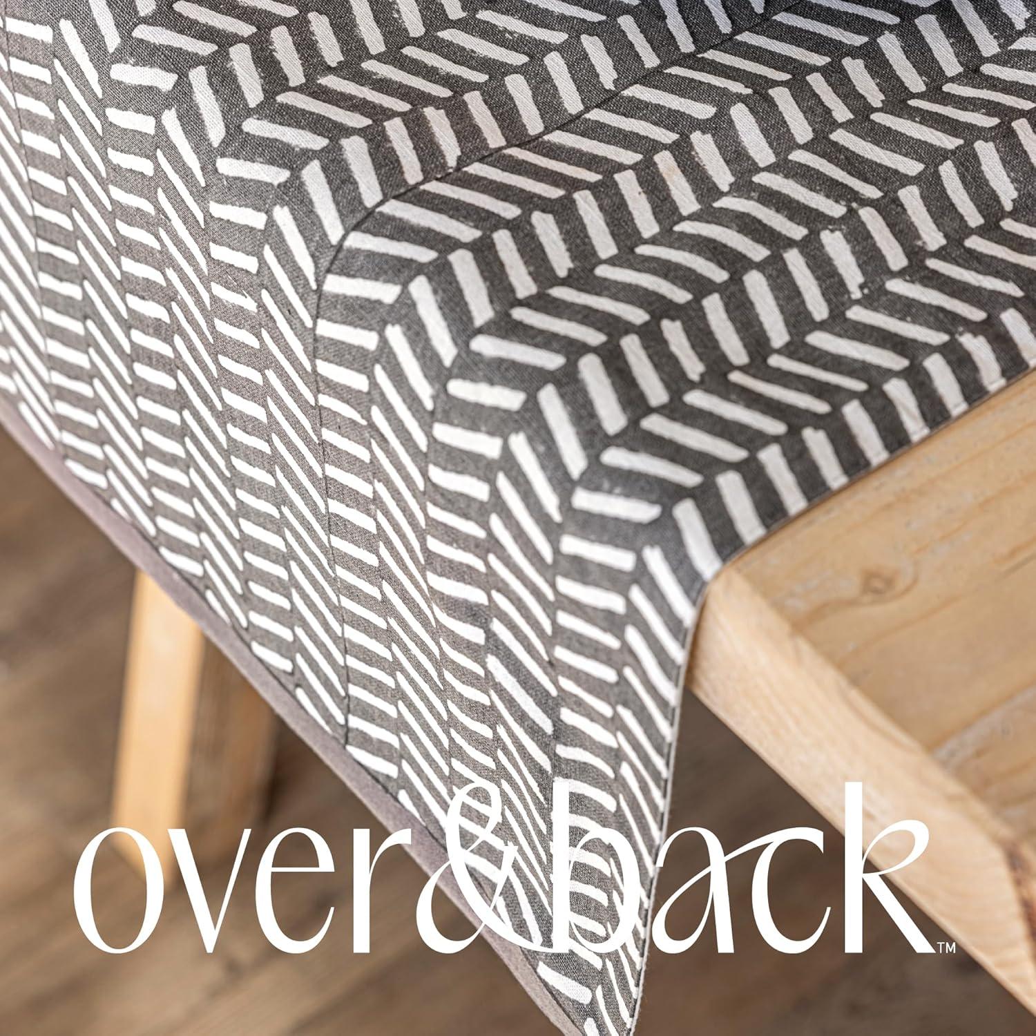 over&back Hand-Blocked Table Runner
