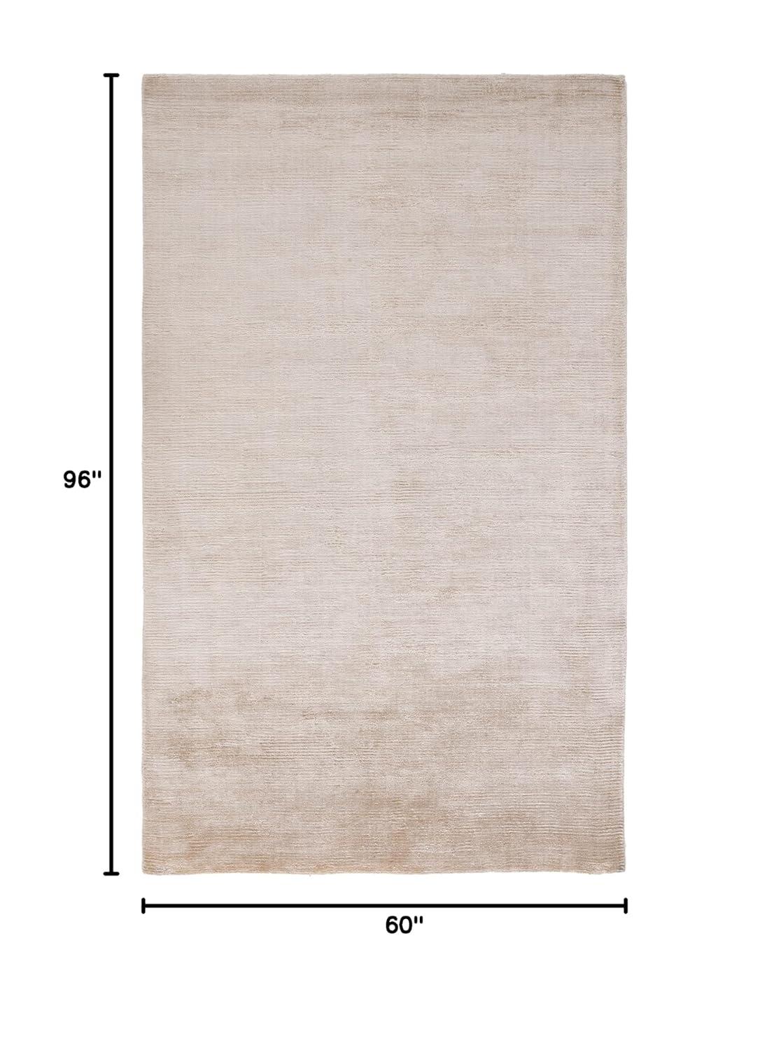Mirage MIR234 Hand Loomed Indoor Area Rug - Light Silver - 5'x8' - Safavieh.