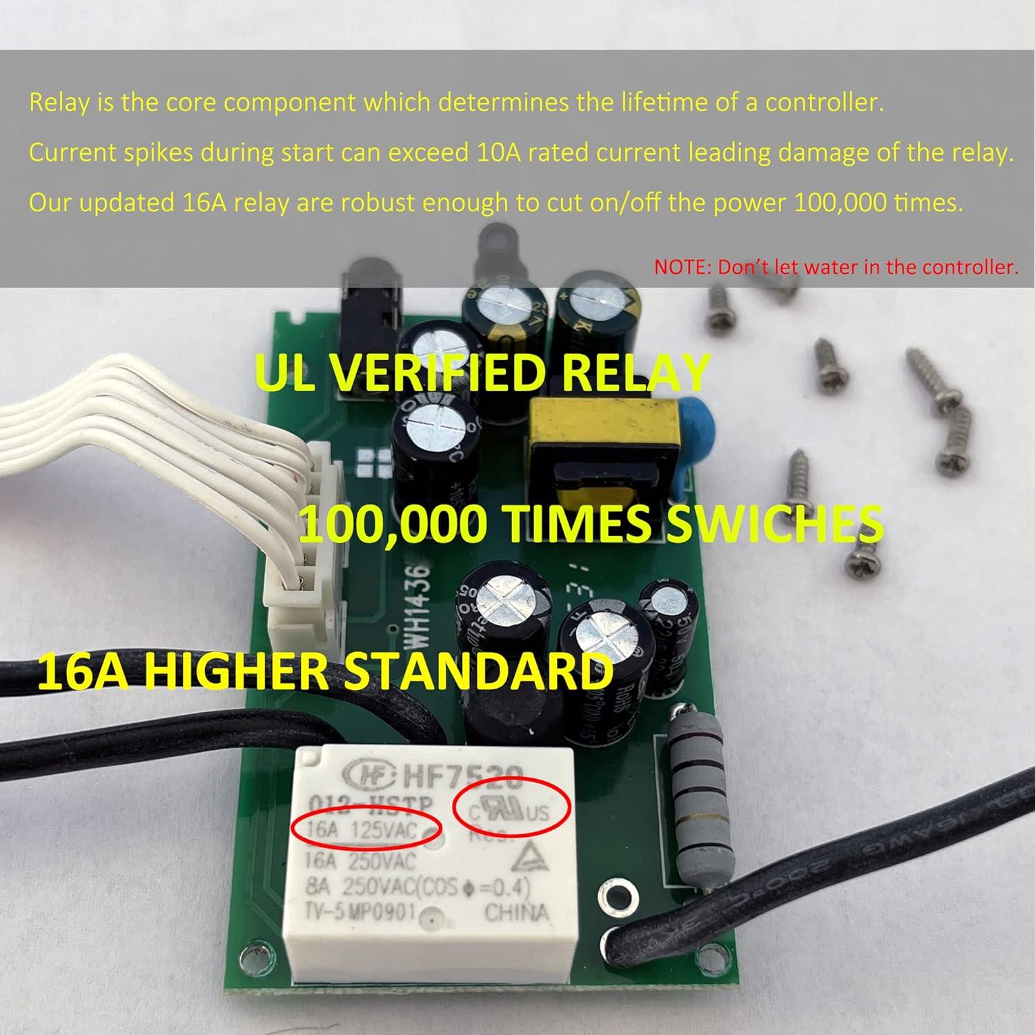 WILLHI WH1436A Temperature Controller 110V Digital Thermostat Switch Sous Vide C