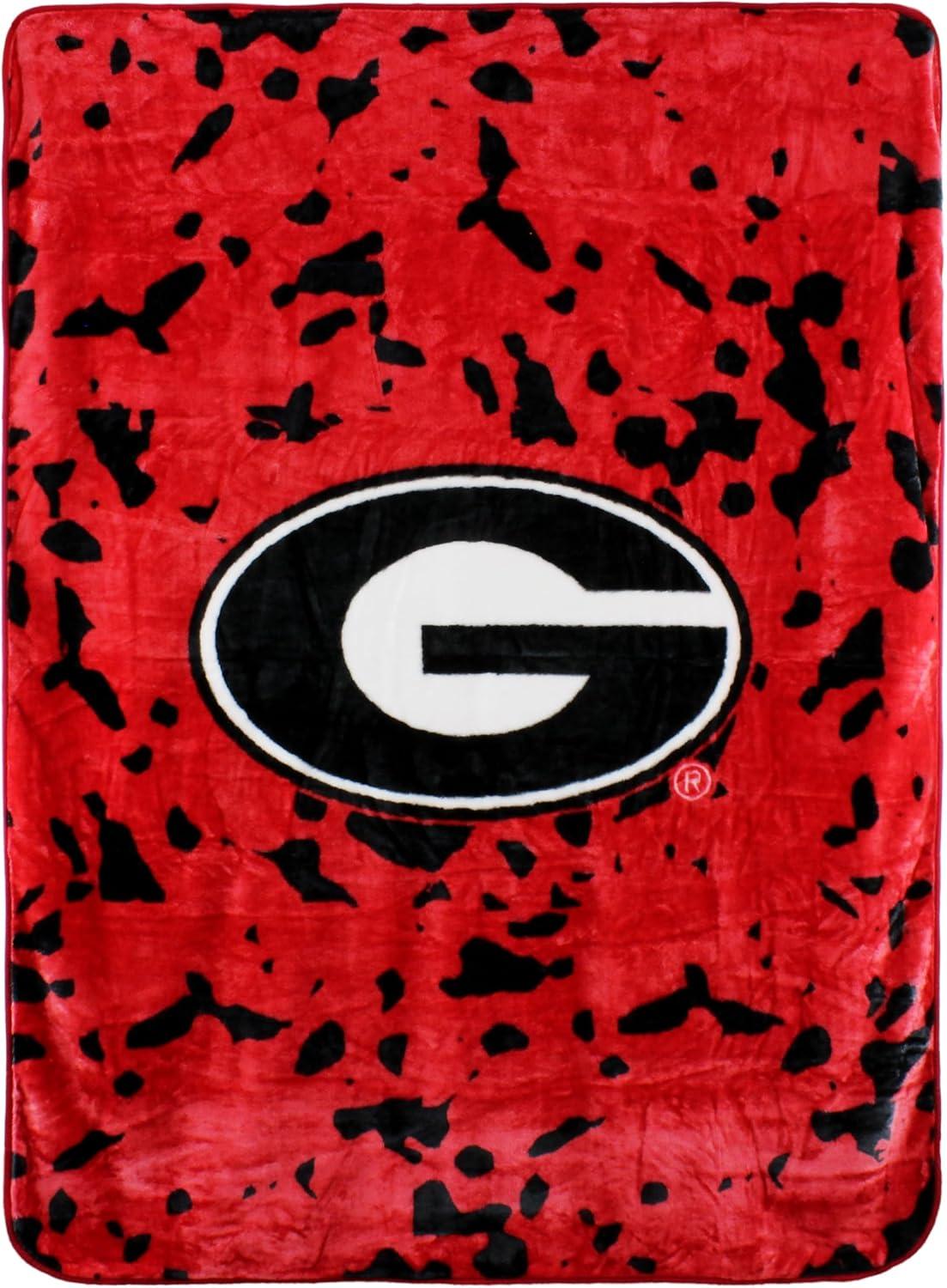 NCAA Knitted Throw Blanket