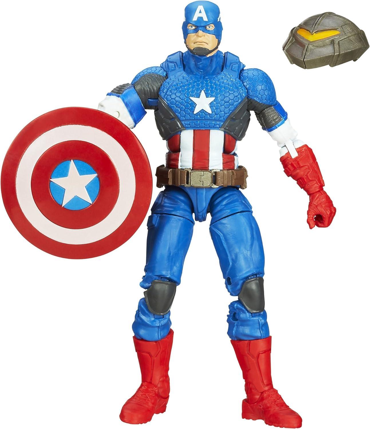 Marvel Legends Series: Ultimate Captain America Ultimates, Marvel Classic Comic Action Figure (6”)