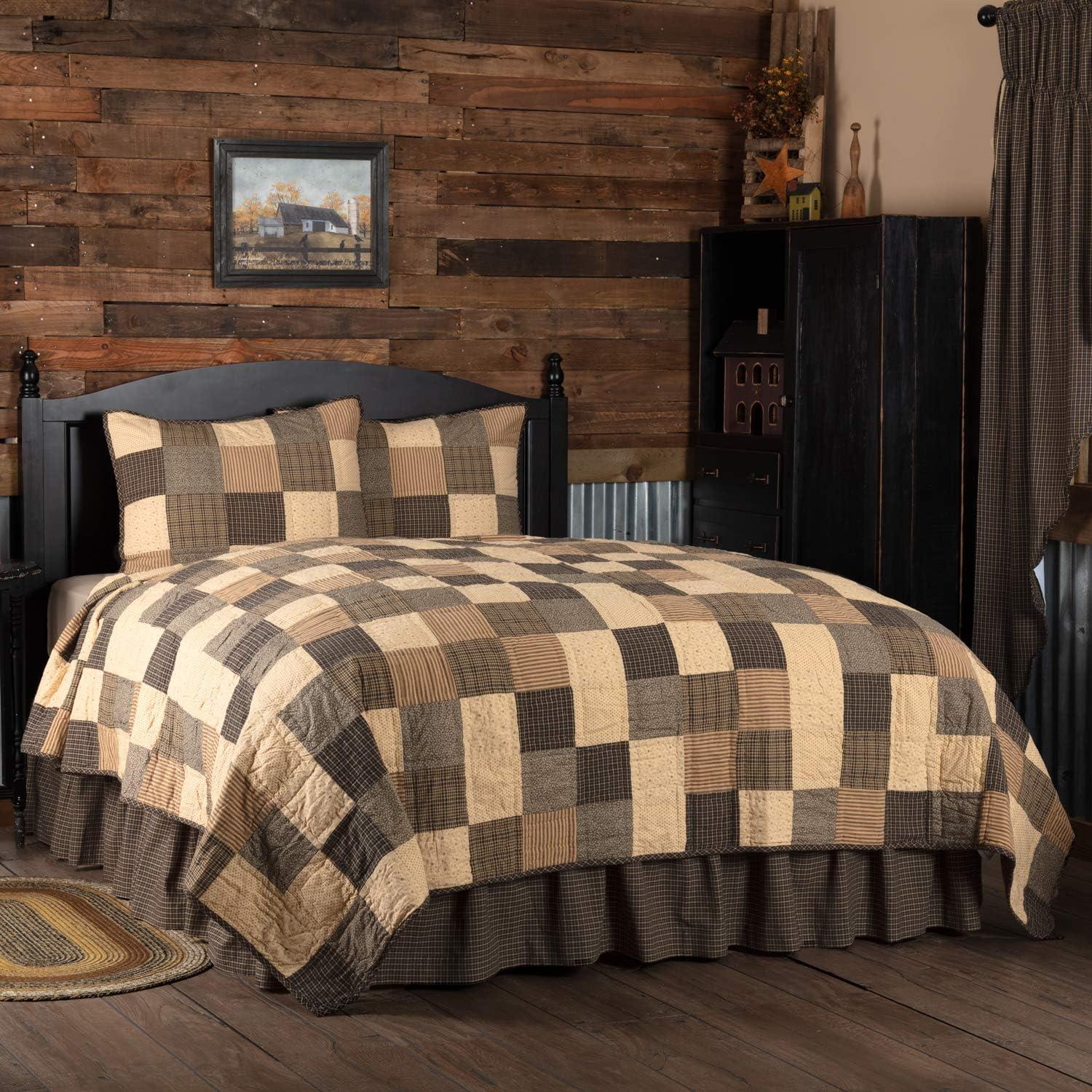 Kettle Grove Cotton Patchwork Quilt Set