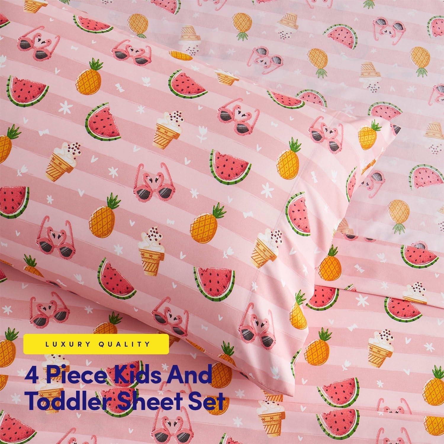 Sweet Summer Fun Microfiber Kids' Sheet Set By Sweet Home Collection®