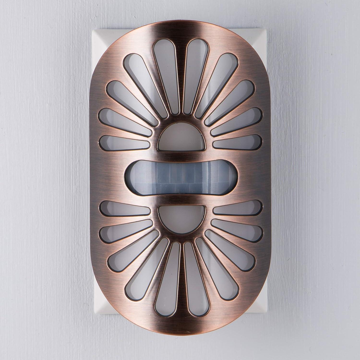 GE LED Night Light, Motion Activated, Peacock Design, Oil-Rubbed Bronze, 37261