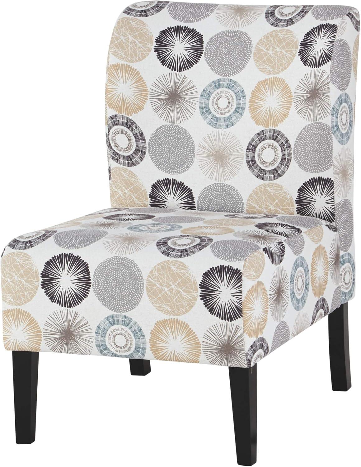 Signature Design by Ashley Casual Triptis Accent Chair  Gray/Tan