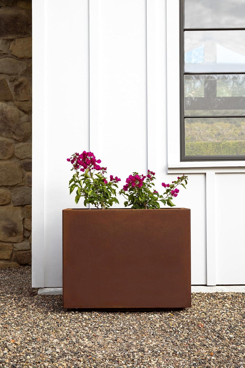 Corten Steel Series Span Planter