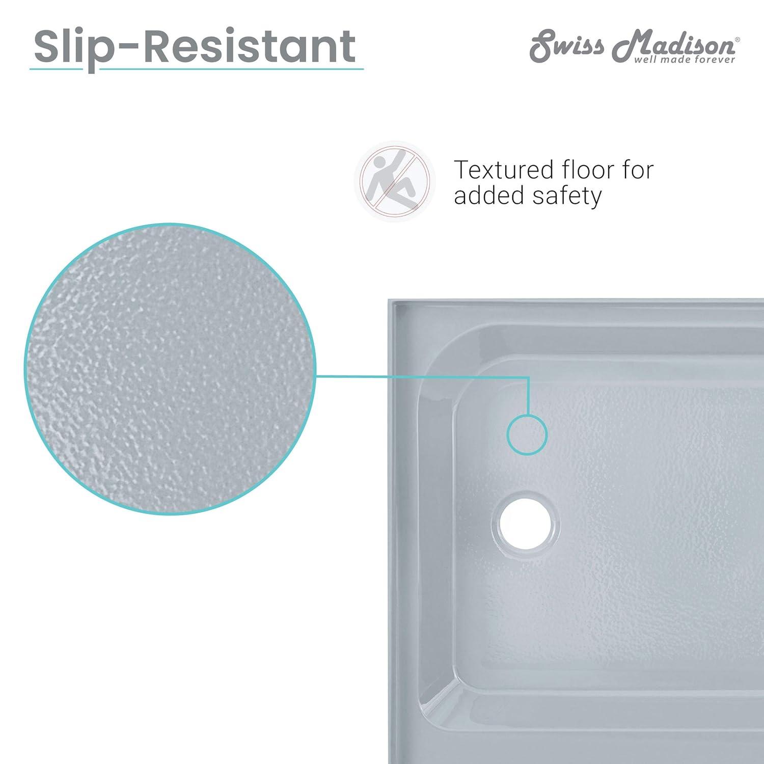 Voltaire 48" x 36" Single-Threshold, Shower Base