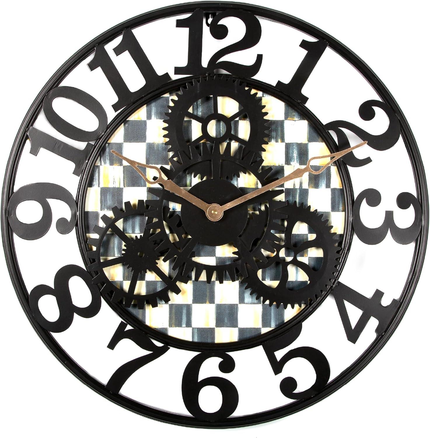 Courtly Check® Small Farmhouse Wall Clock