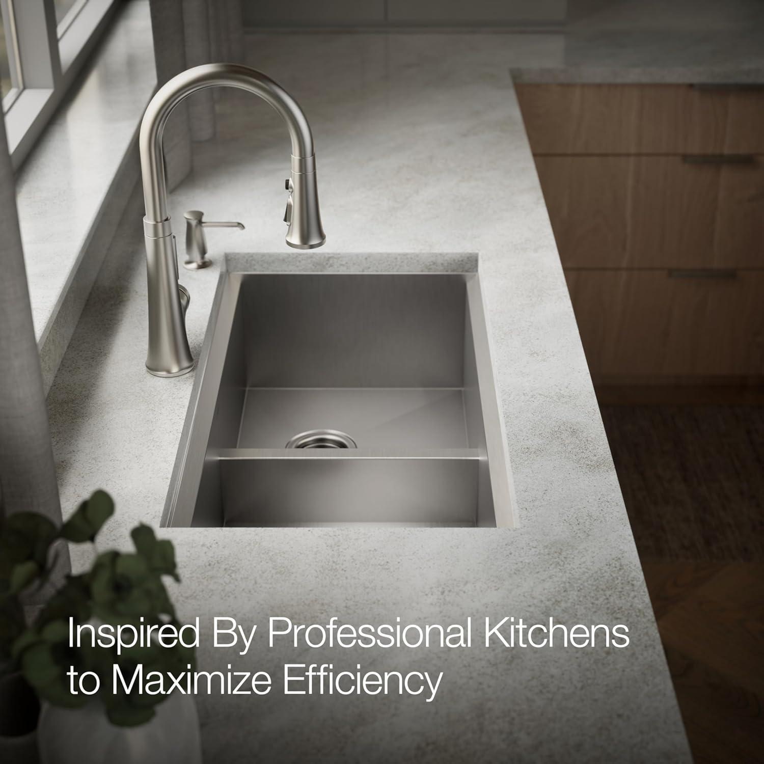 Task Smart Divide33-In X 22-In Top-Mount/Undermount Double-Equal Workstation Kitchen Sink With Accessories