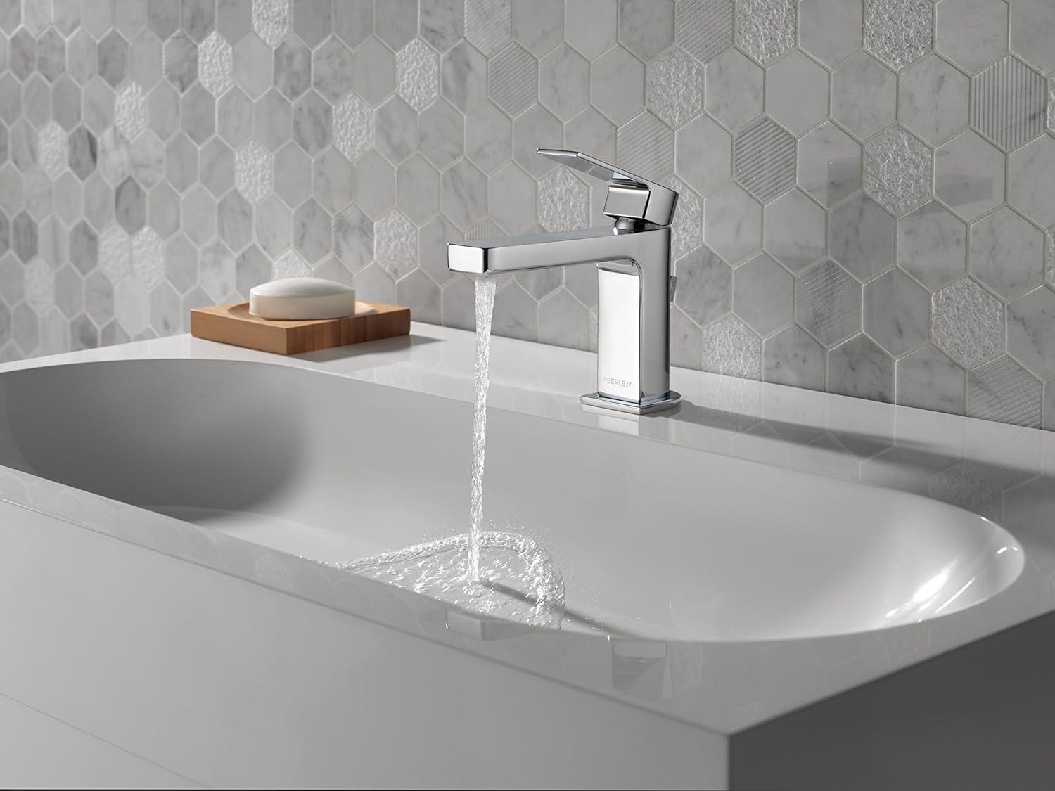 Xander Single-Hole Bathroom Faucet with Drain Assembly