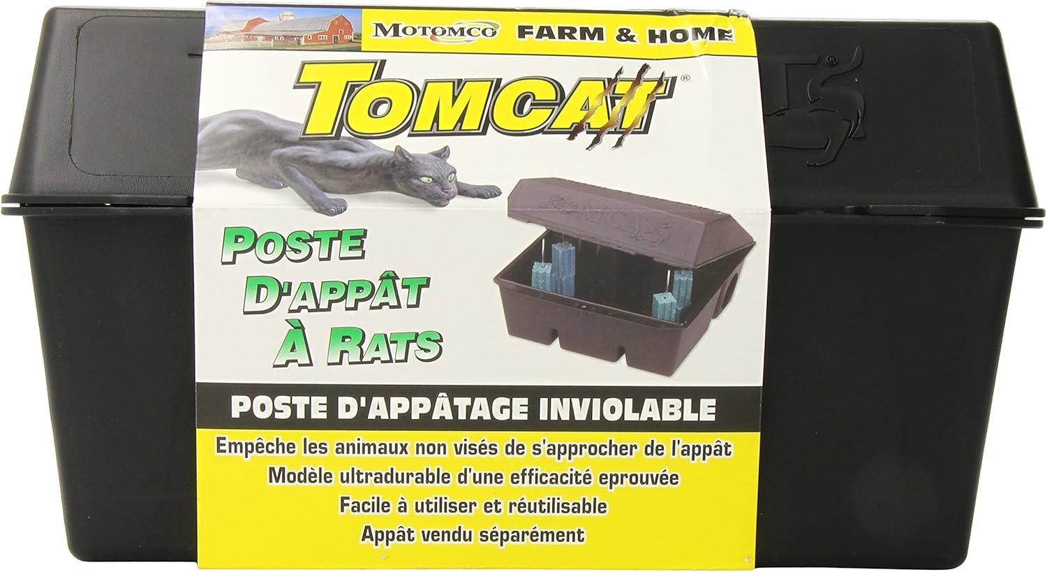 Tomcat 33450 Rat Bait Station, Tamper-Resistant - Quantity 1