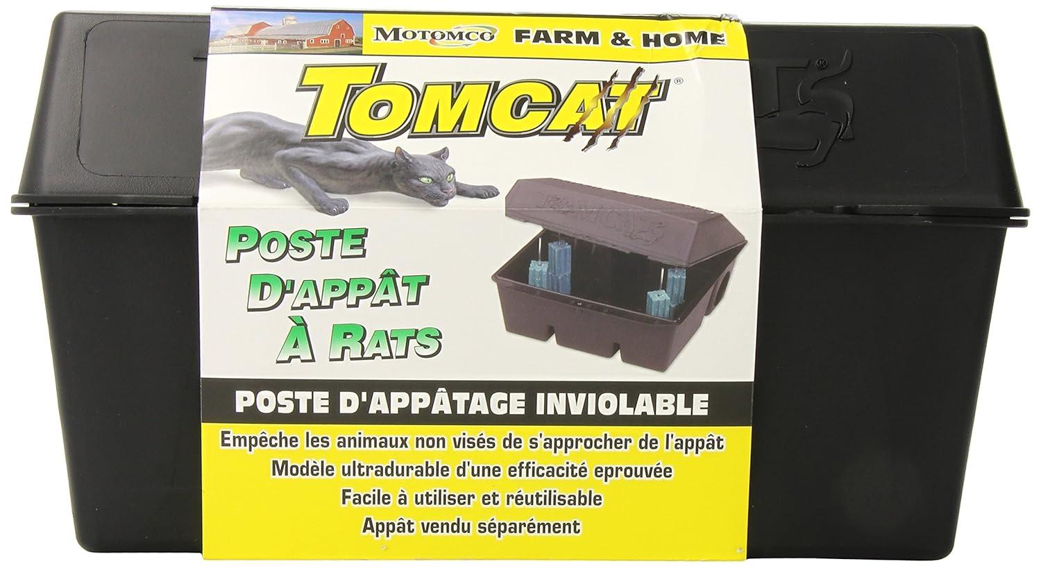 Tomcat 33450 Rat Bait Station, Tamper-Resistant - Quantity 1