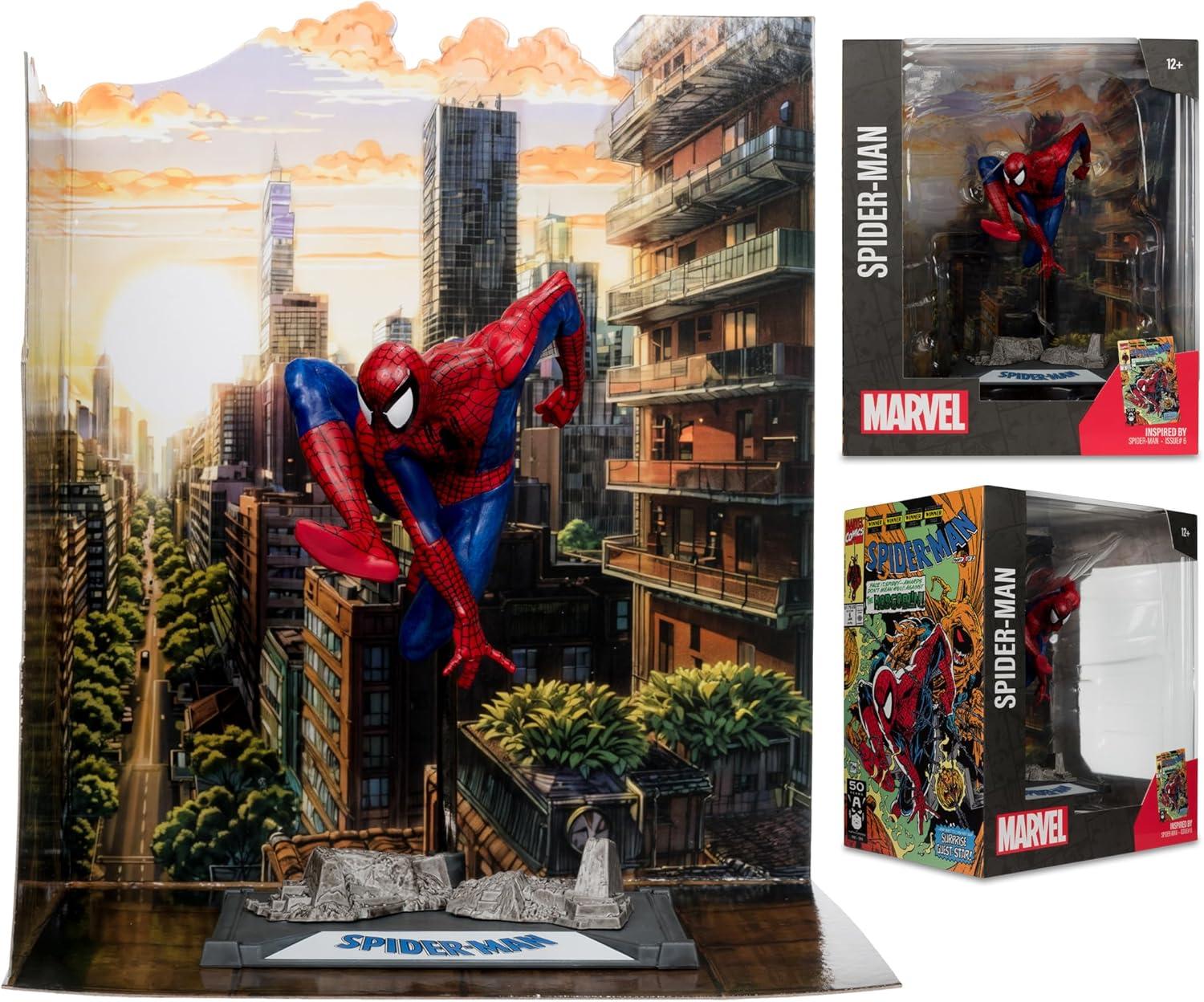 Marvel Spider-Man 1:10th Scale Action Figure with Art Card