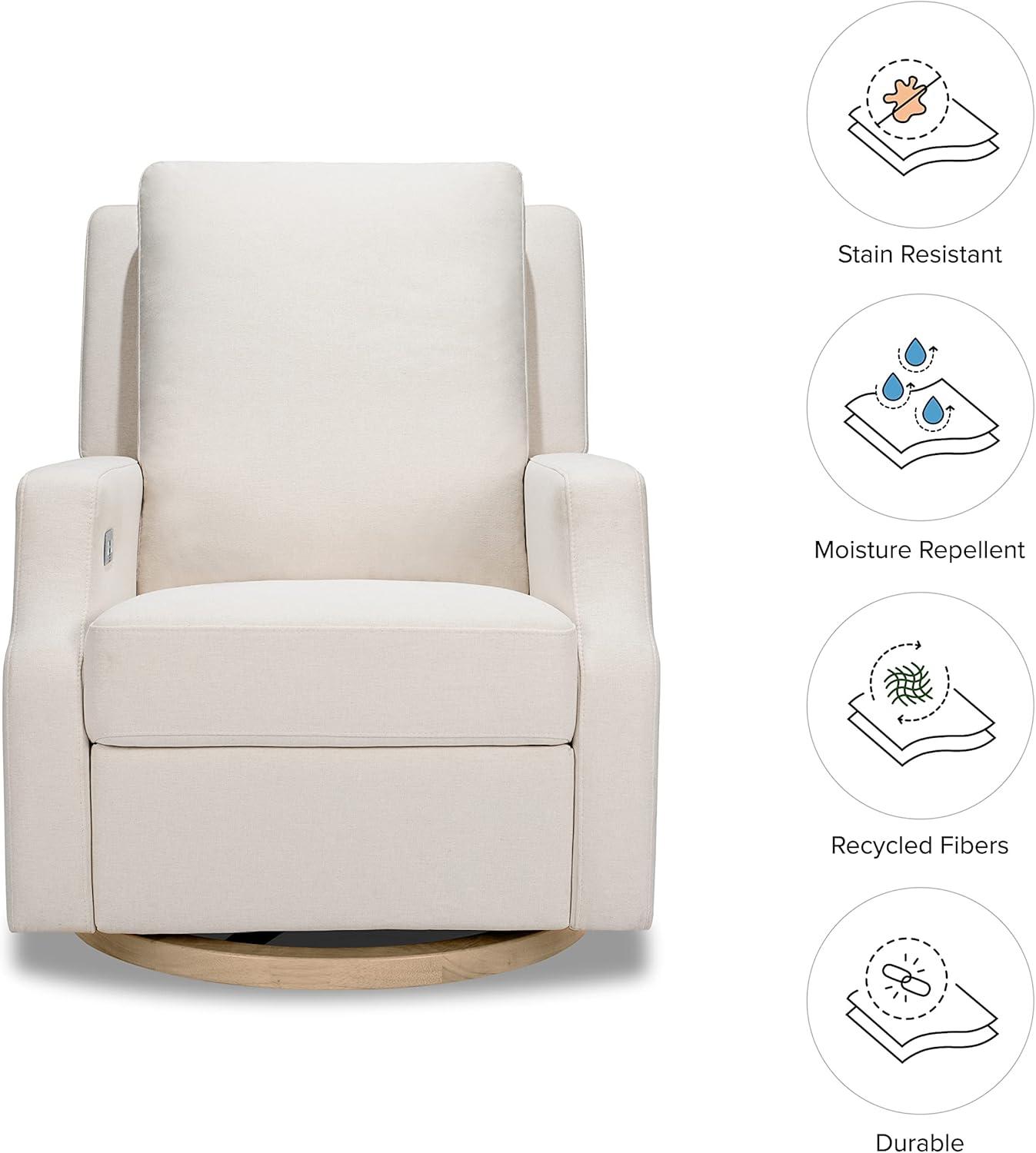 Crewe Electronic Recliner and Swivel Glider in Eco-Performance Fabric