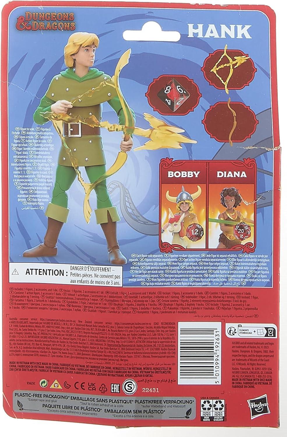 Dungeons & Dragons Cartoon Classics Hank Action Figure