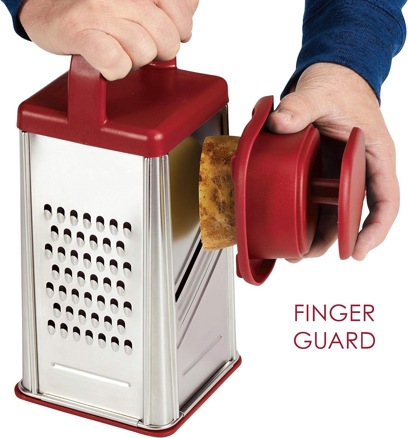 Rachael Ray Tools & Gadgets Box Grater, Red