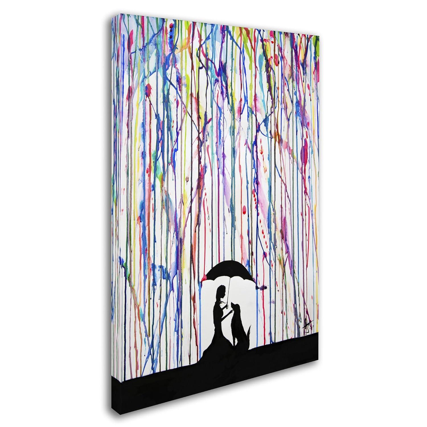 Trademark Fine Art Marc Allante " Sempre " by Marc Allante Painting Print