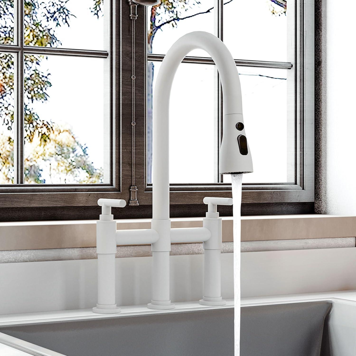Mondawe Pull Down Kitchen Faucet