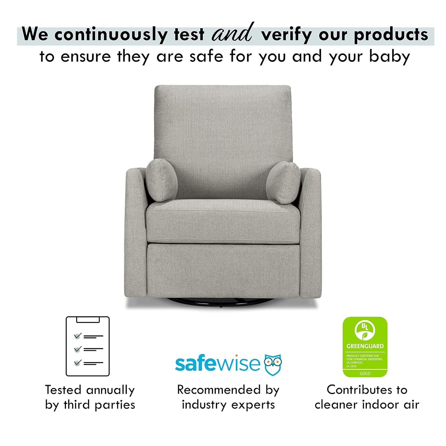 Ethan Swivel Recliner in Performance Fabric