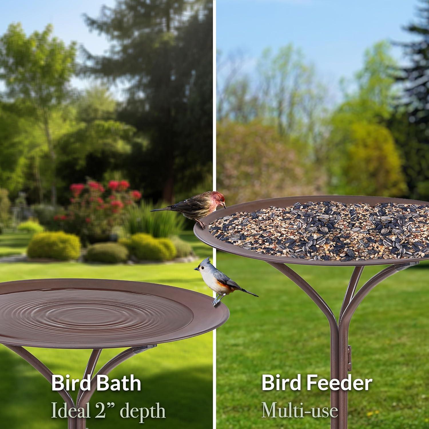 Eugenle Pedestal Birdbath