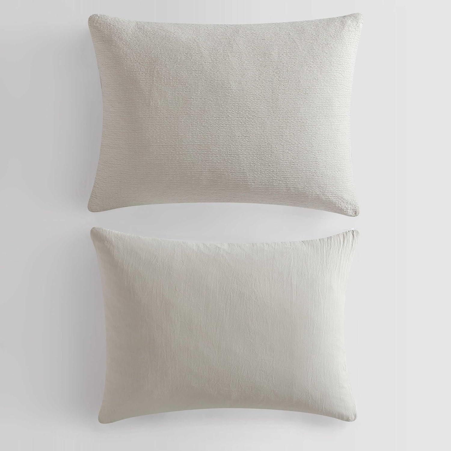 Calvin Klein Calvin Klein Seersucker Reversible 3 Piece Duvet Cover Set