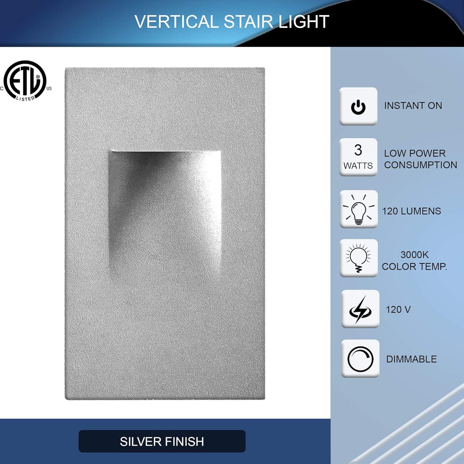 Ciata Lighting Integrated LED Metal Step Light