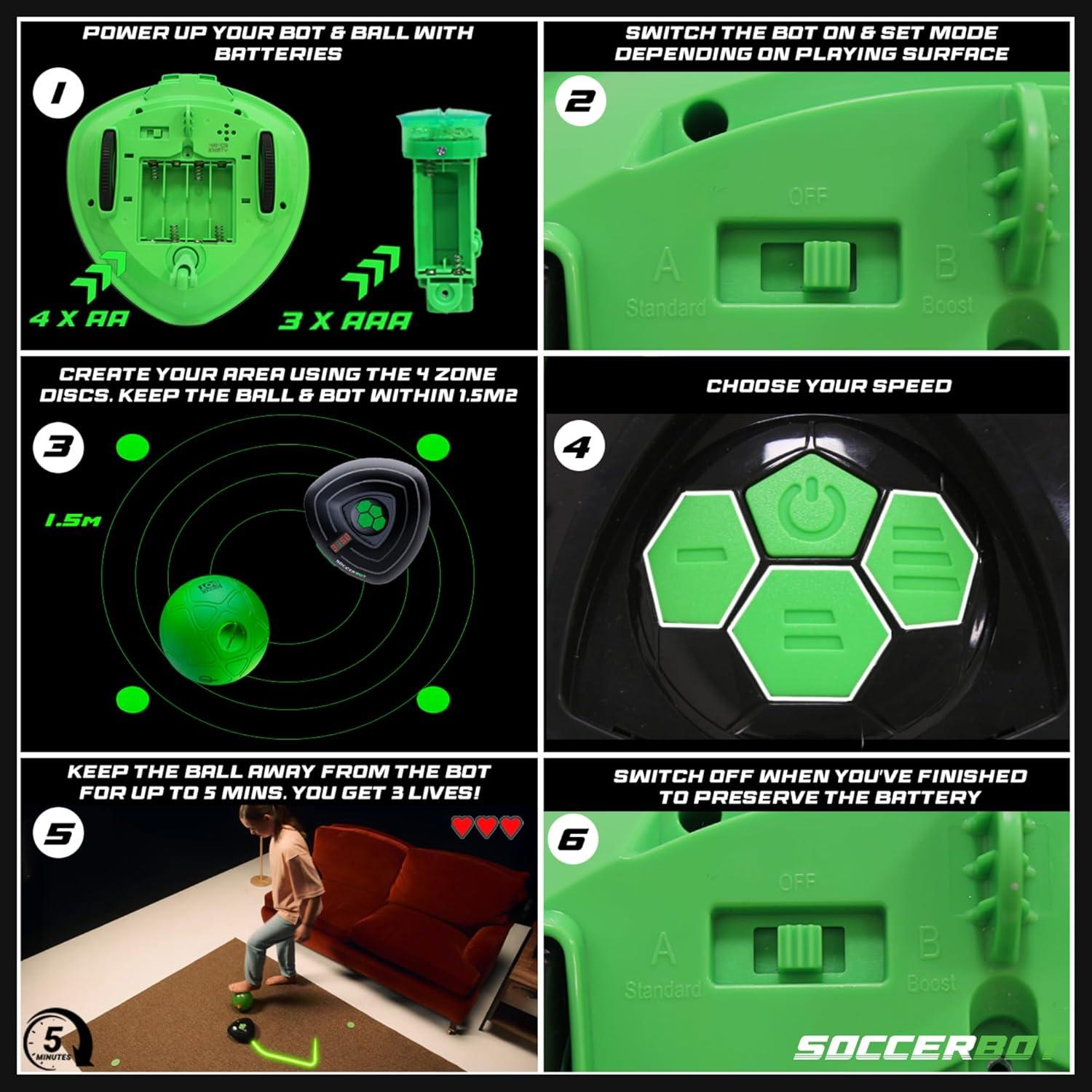 Soccer Bot Toy Soccer Set