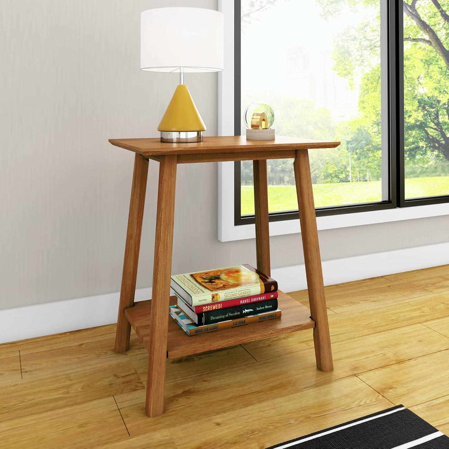 Max & Lily Mid-Century Modern Table Nightstand