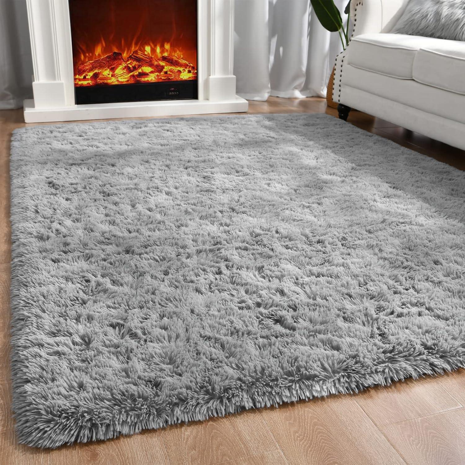 nuLOOM Cloud Shag Accent Rug, 3x5, Gray