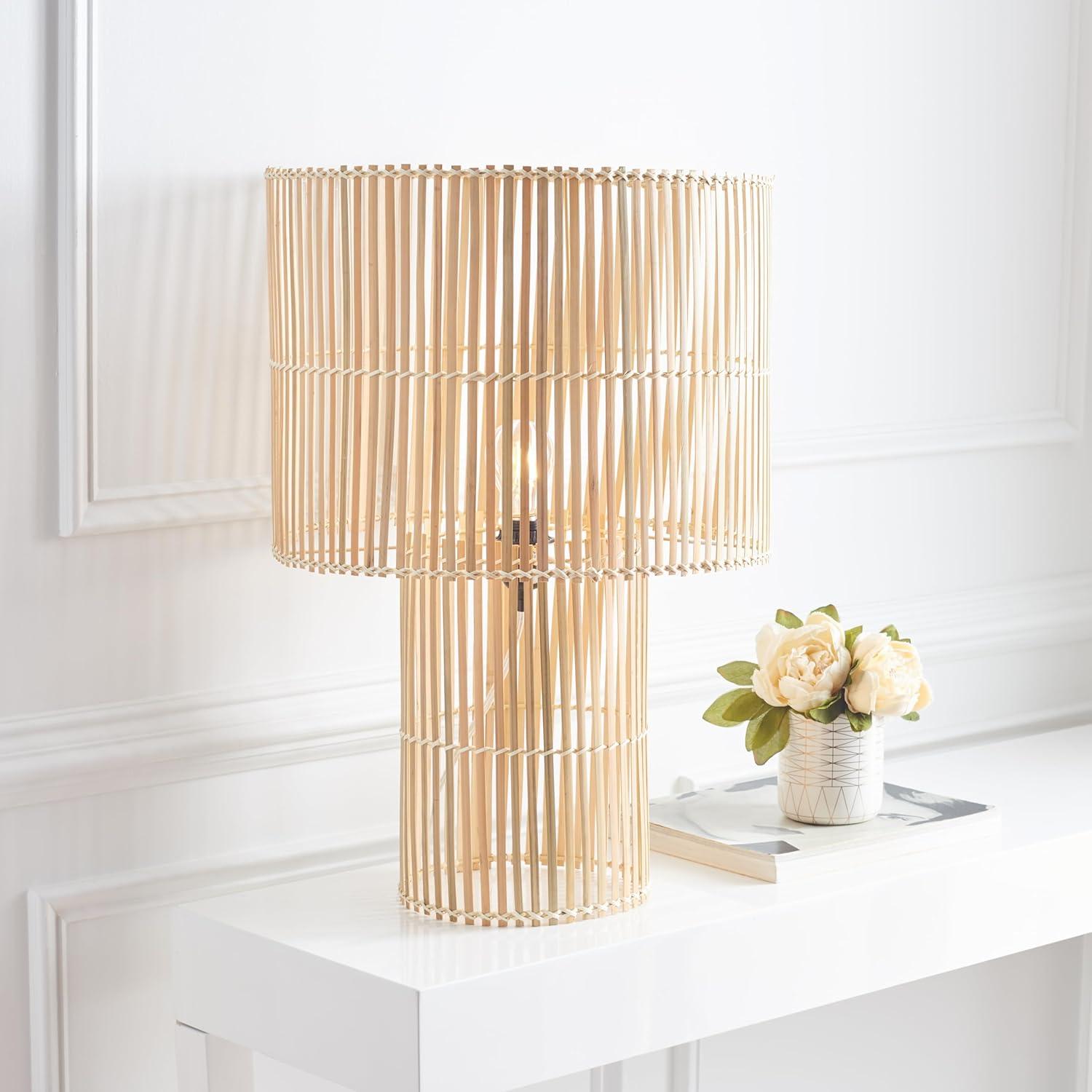 Elara Table Lamp - 25 Inch Height - TBL9015 - Natural - Safavieh