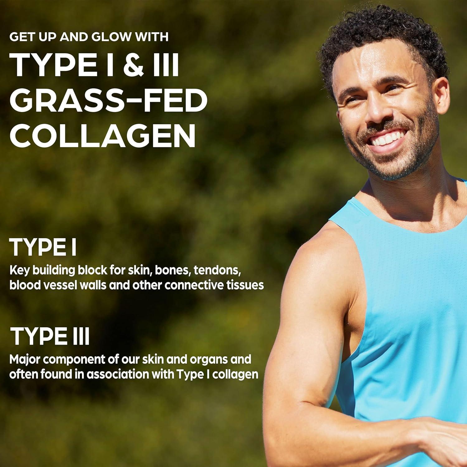 Orgain Protein Powder + Collagen, Vanilla Bean - 25g of Protein, 10g Collagen Peptides, Type I & III, 1B CFU Probiotics, Supports Hair, Skin, Nail, Joint & Gut Health, Gluten Free - 1.6lb
