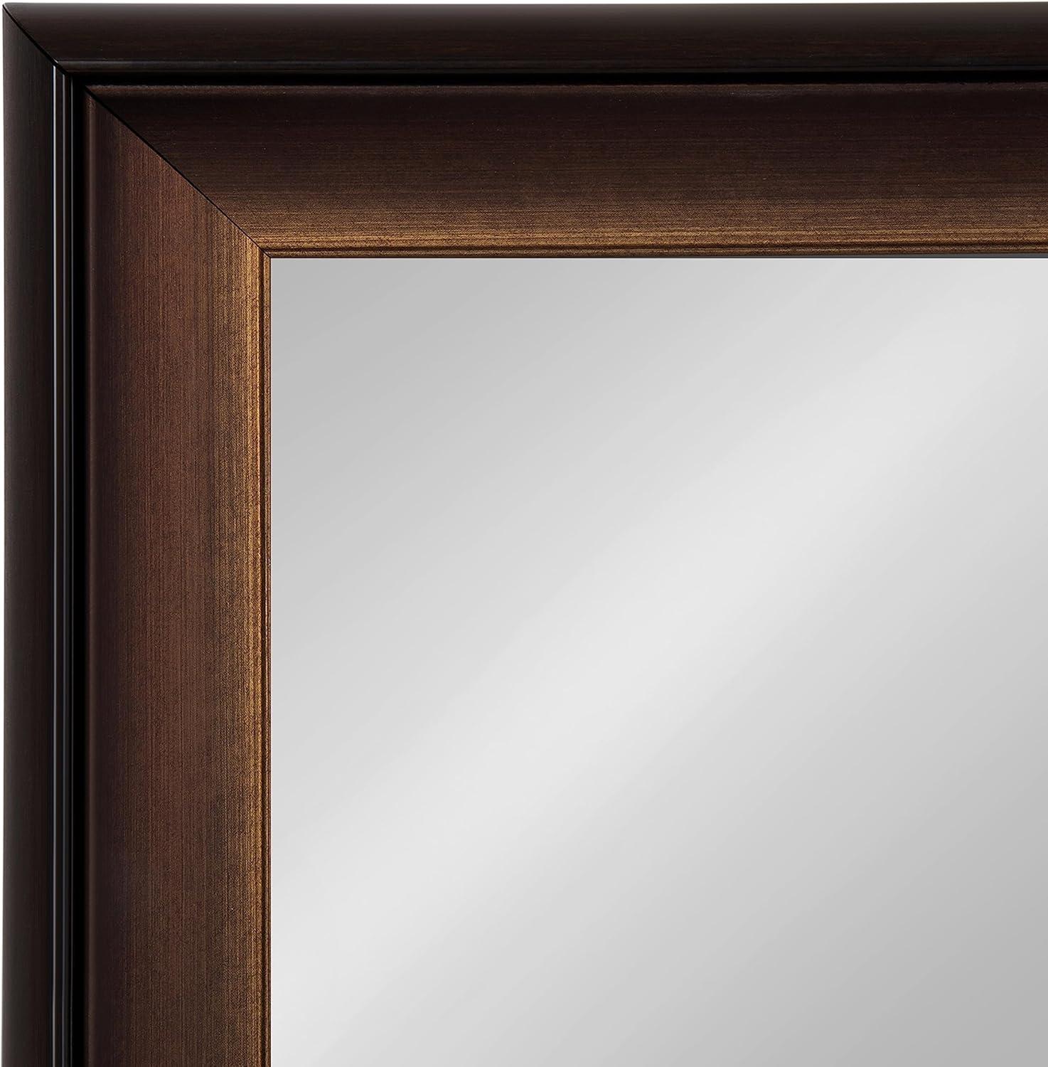 Gotley Rectangle Wall Mirror Bronze - Kate & Laurel All Things Decor