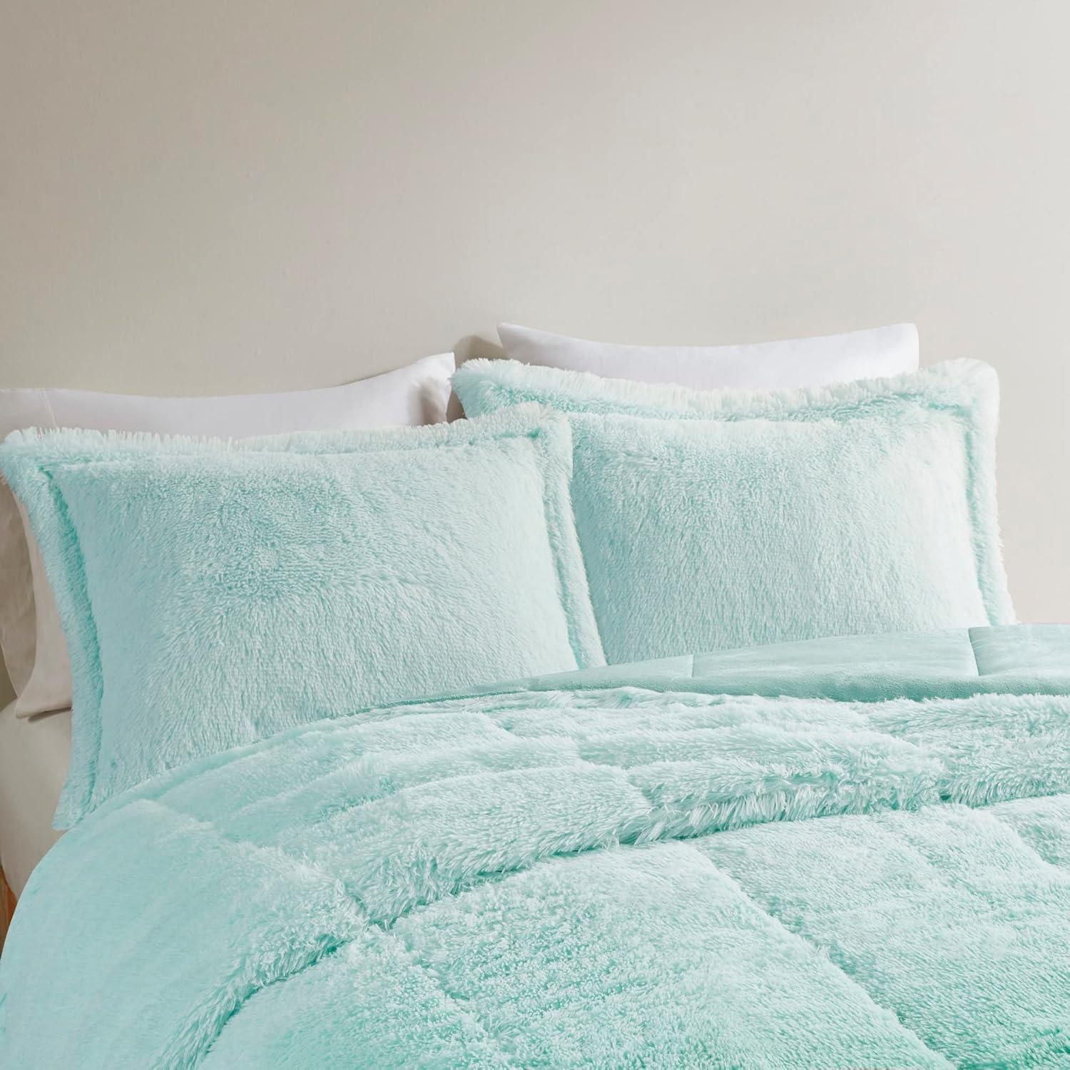 Intelligent Design Brielle Malea Shaggy Faux Fur Comforter Mini Set