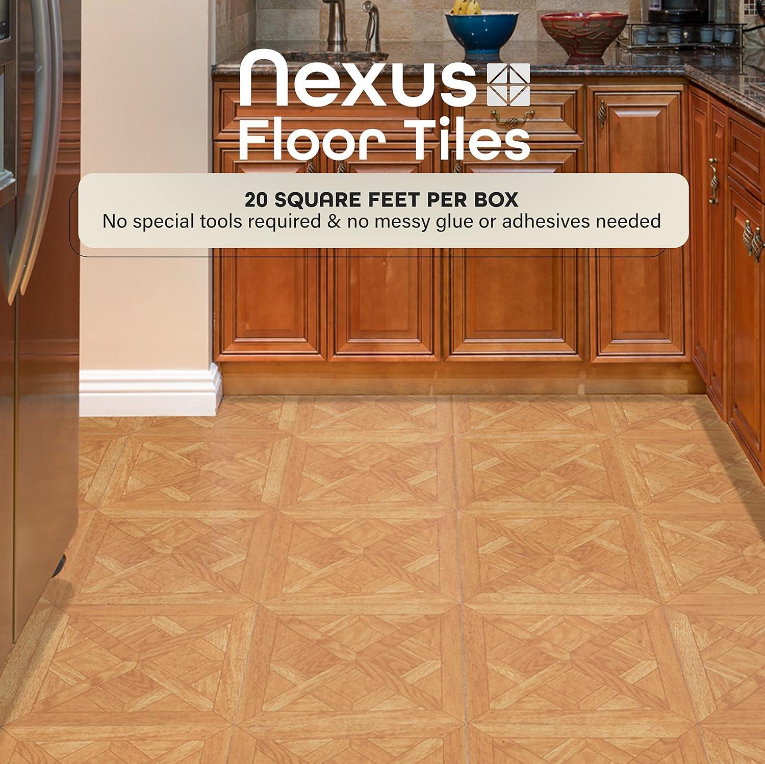 Achim Importing Co Nexus 1.5mm Thick 12'' W x 12'' L