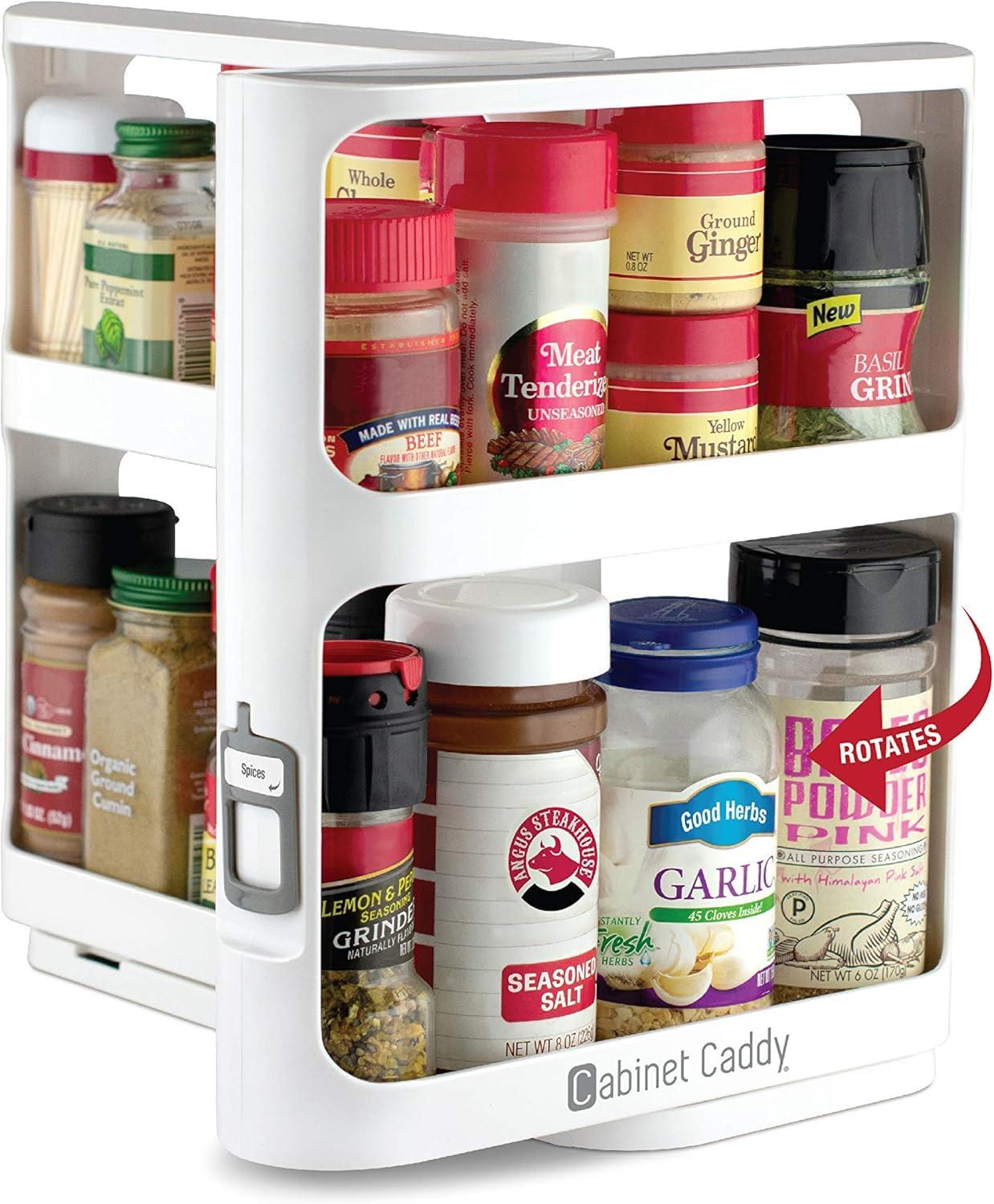 Cabinet Caddy Freestanding Spice Rack