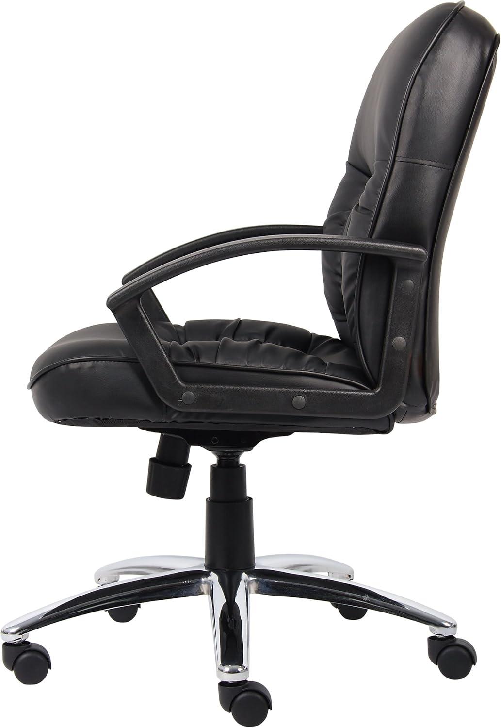Boss Office Products Ergonomic Vinyl Executive Chair