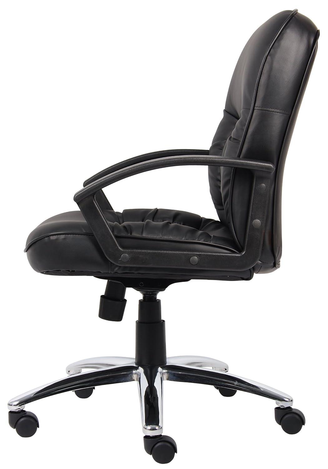 Boss Office Products Ergonomic Vinyl Executive Chair