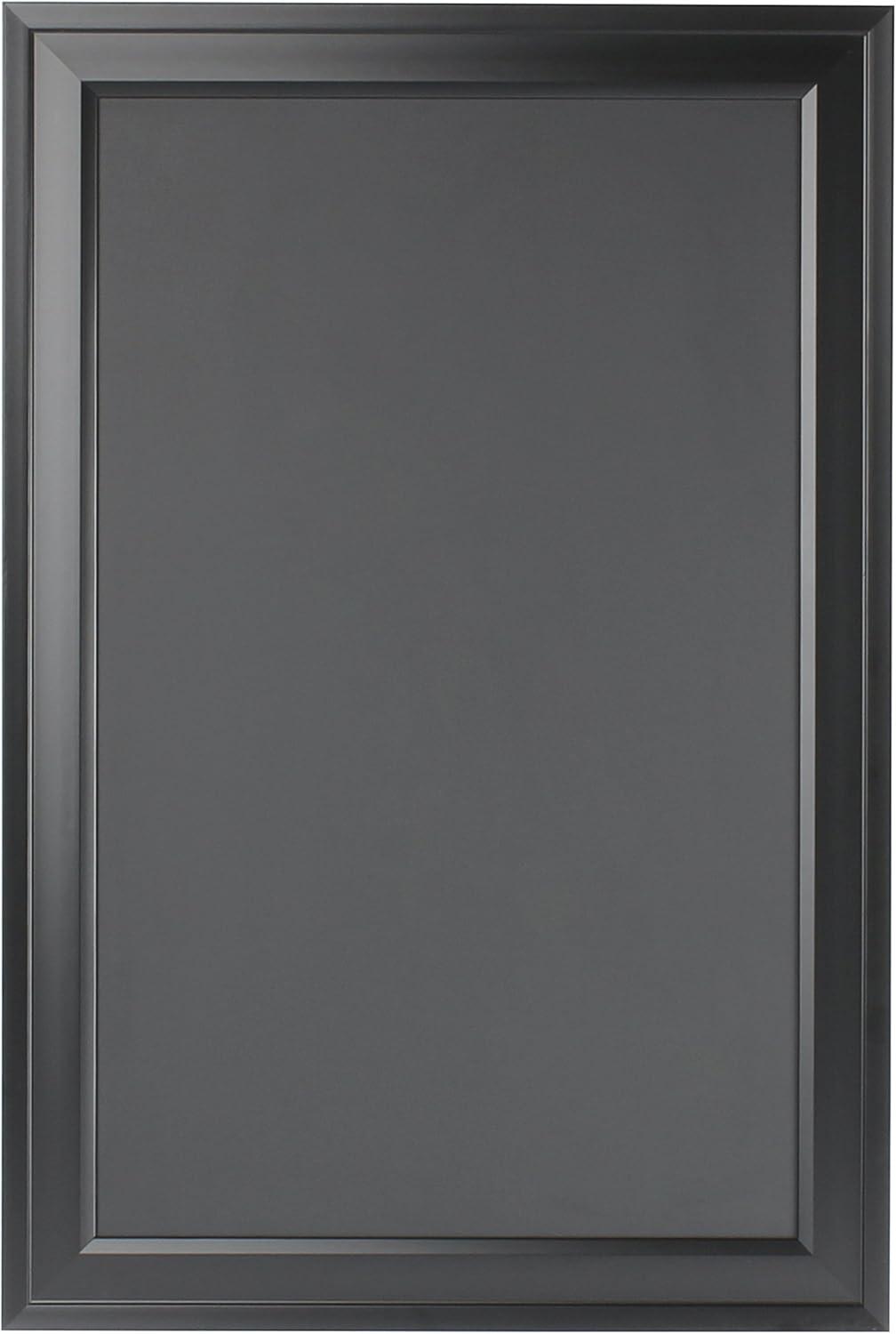 Black Framed Magnetic Chalkboard 18.5x27.5