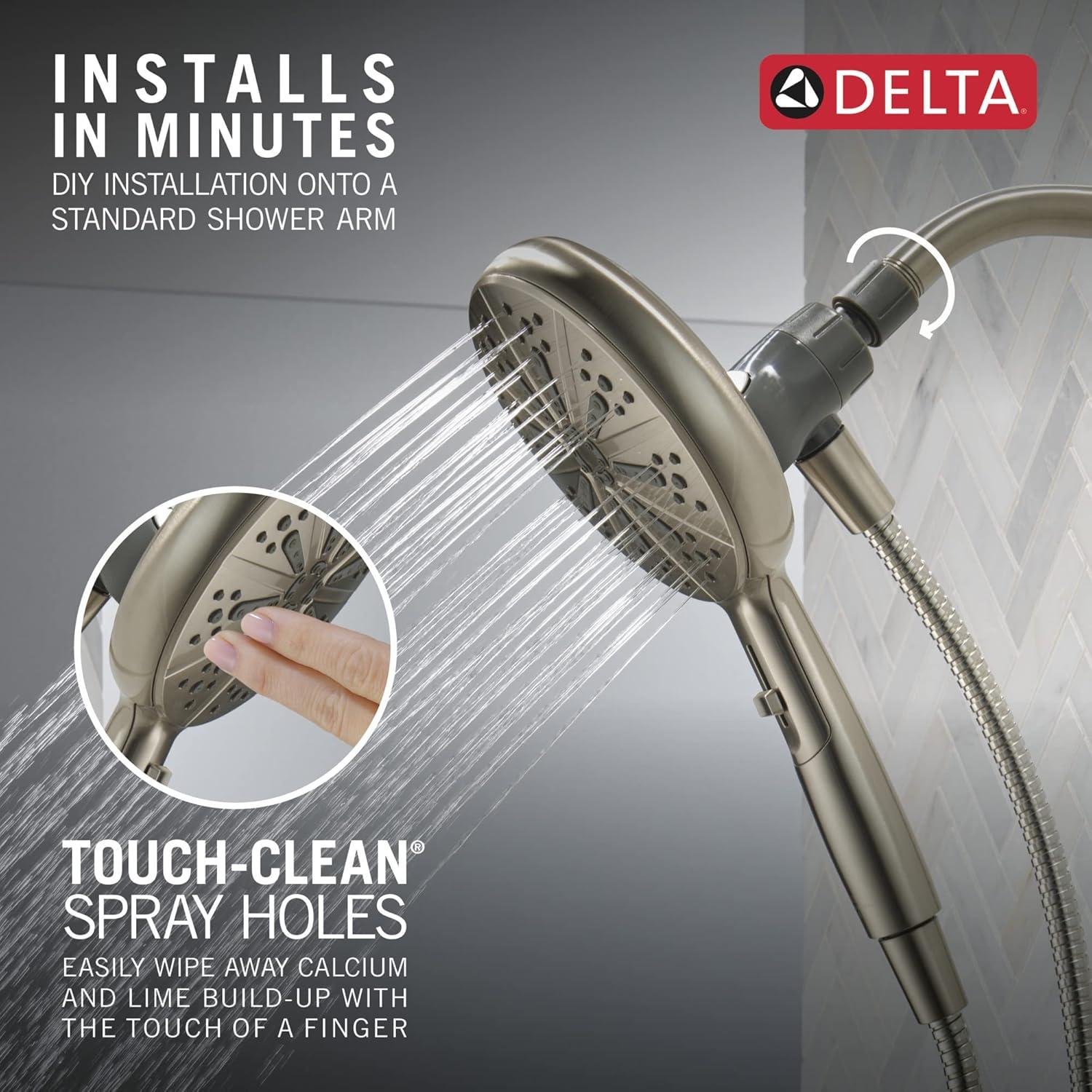 SureDock 6-Spray Magnetic Shower Head, High Pressure Handheld Shower Head, Hand Shower with Hose