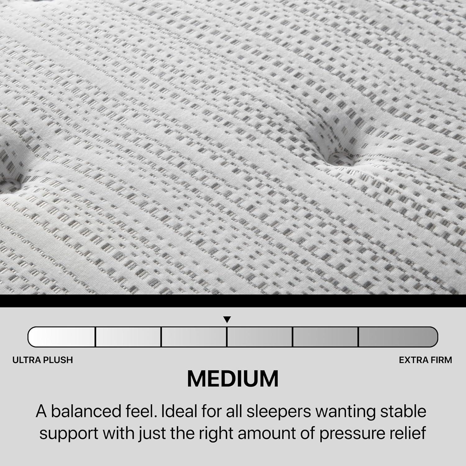Beautyrest Silver BRS900 Medium 12" Innerspring Mattress