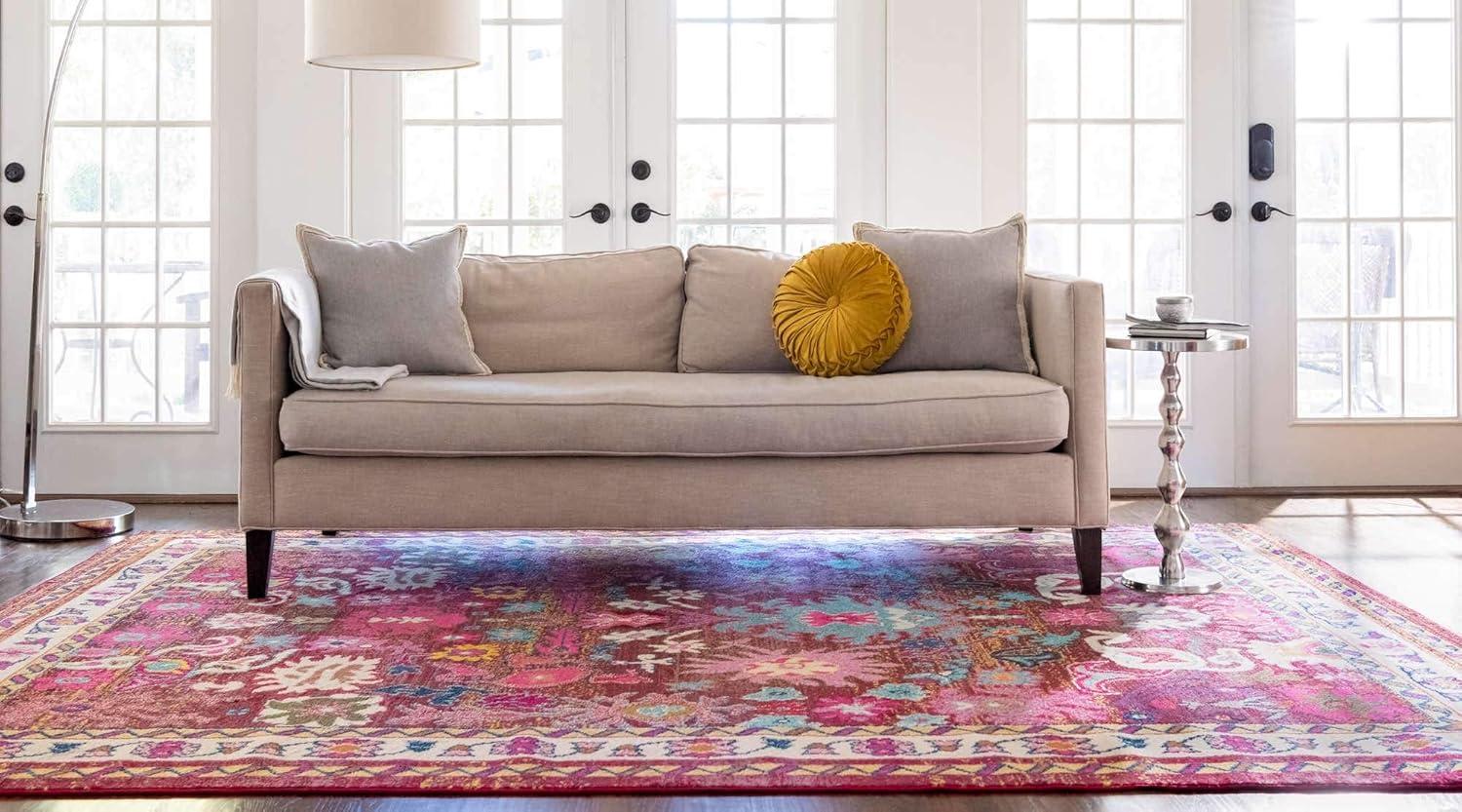 Medici Multi-Color Synthetic Bohemian Area Rug 8' x 11'