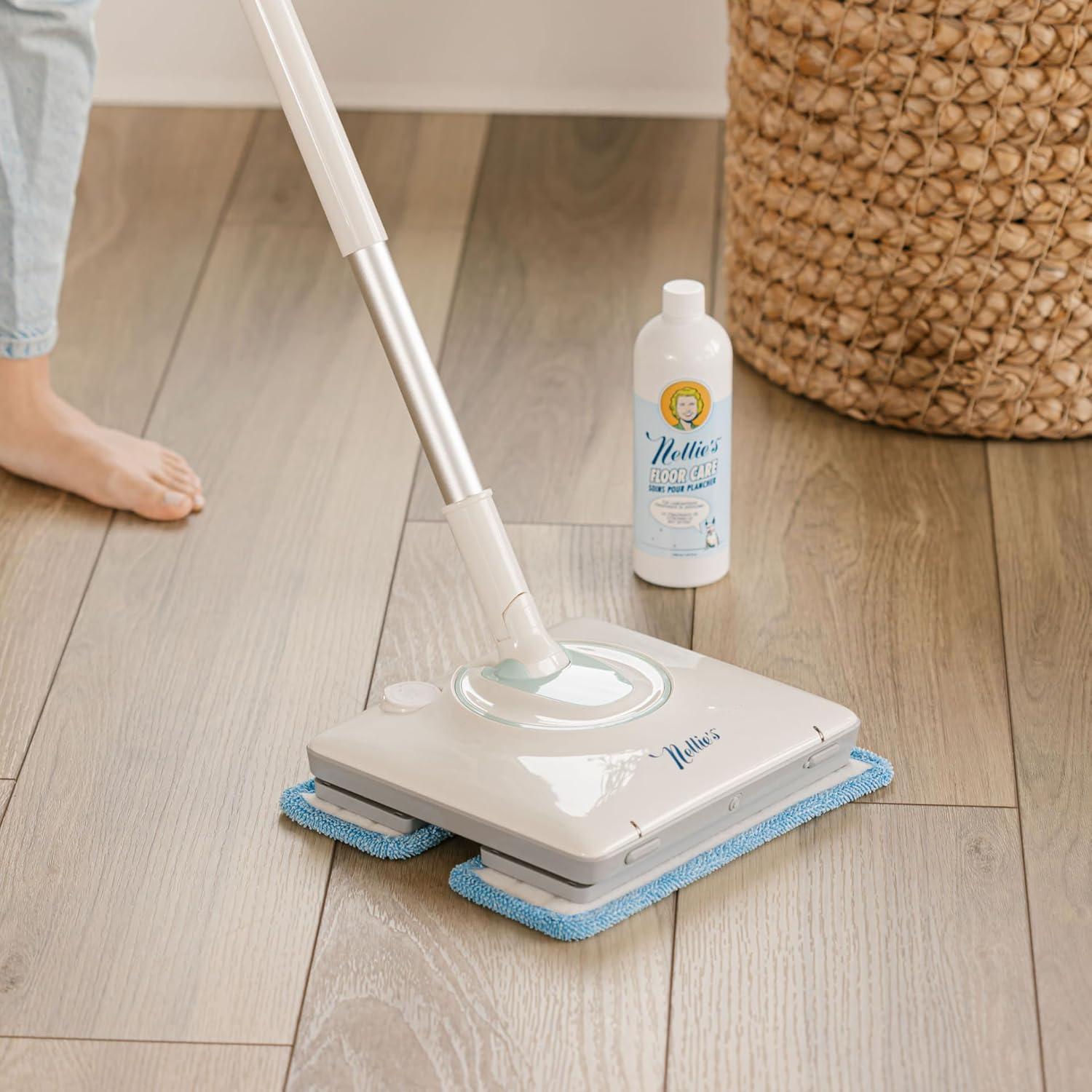 Nellie's Lightweight Cordless Rechargeable WOW Mop