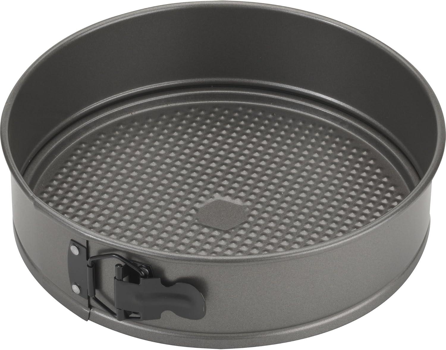 GoodCook Ready Set of 3 Nonstick Springform Pan Set Dark Gray